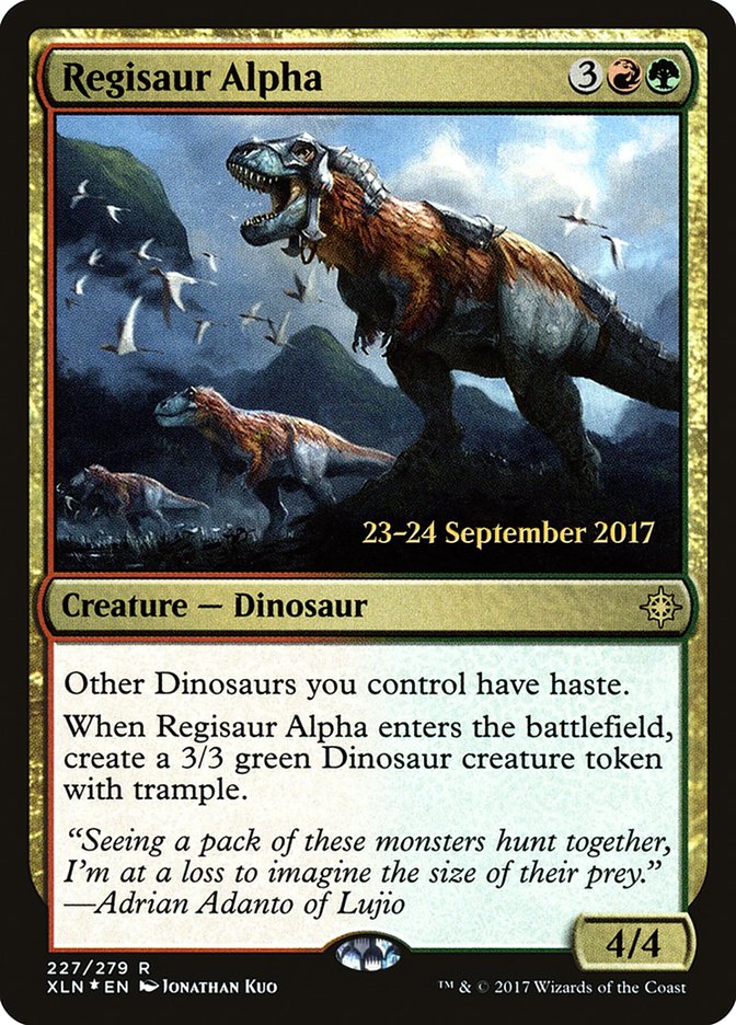 Alpha du régisaure [Prerelease Promos d'Ixalan]