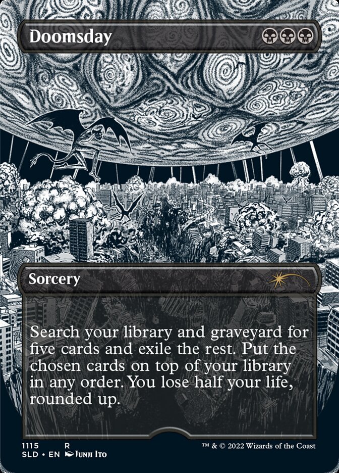 Jour du Jugement Dernier (Borderters Etched Foil) [Série limitée Secret Lair]