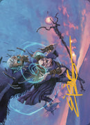 Zur, manigance éternelle Carte artistique 1 (Signature estampillée or) [Série artistique Dominaria Uni]