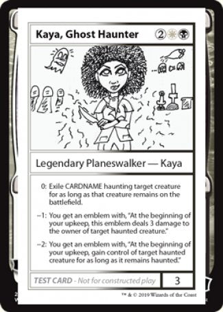 Kaya, chasseuse de spectres (édition 2021) [Cartes de test de boosters mystère]