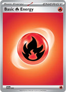 Energía Fuego (002) [Escarlata y Púrpura: Set Base]