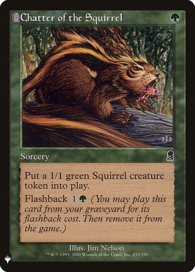 Bavardage d'écureuil [Mystery Booster]