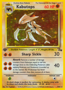 Kabutops (9/62) [Fossil 1re édition]