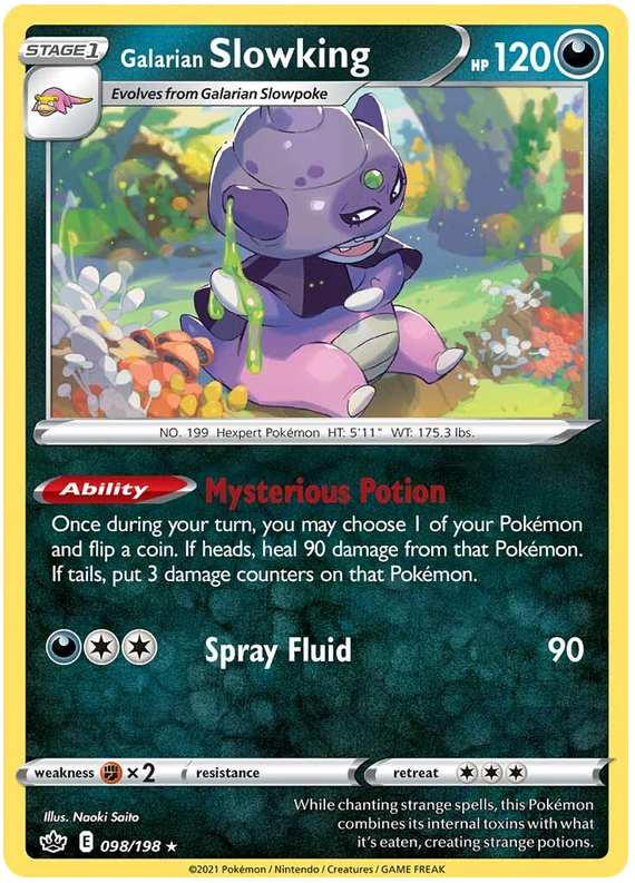 Slowking de Galar (098/198) [Espada y Escudo: Reinado Escalofriante]