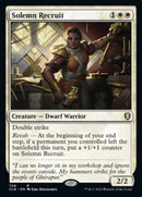 Recluta solemne [Commander Legends: Battle for Baldur's Gate]