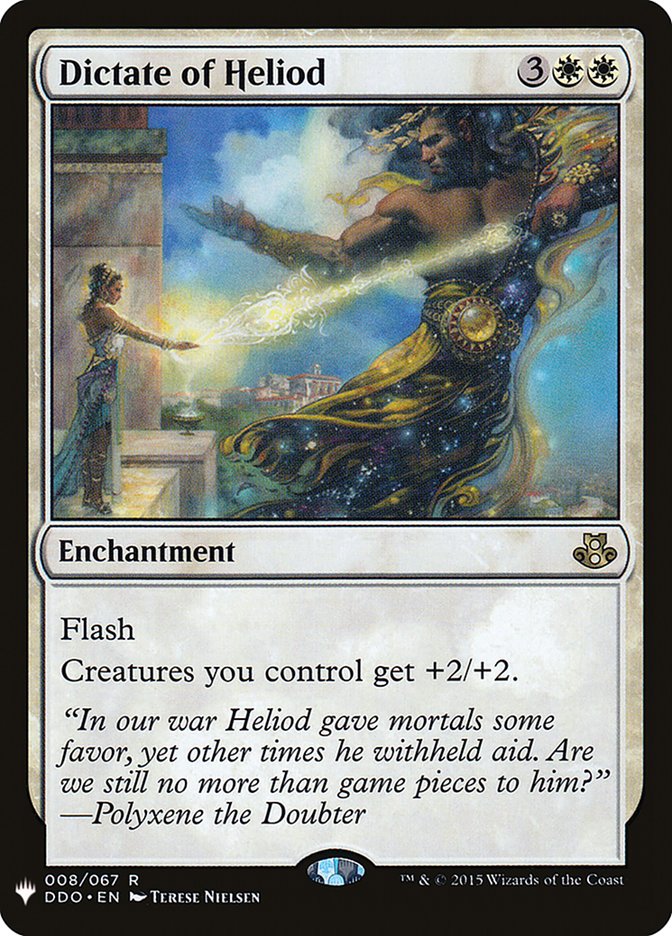 Dictat d'Hélios [Mystery Booster]