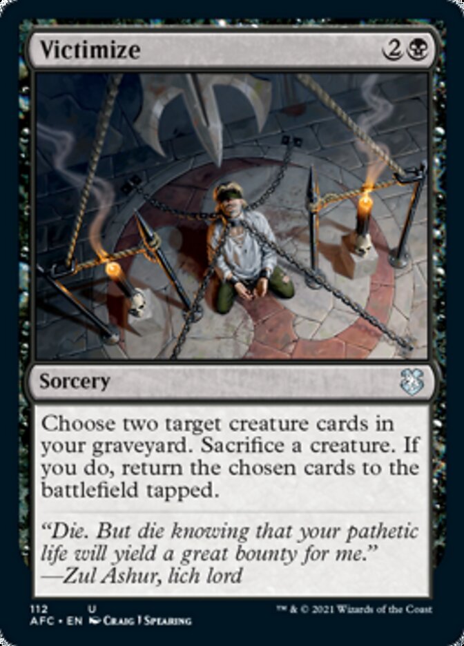 Victimiser [Magic: The Gathering – Commander Légendes : La bataille du Royaume des ombres]