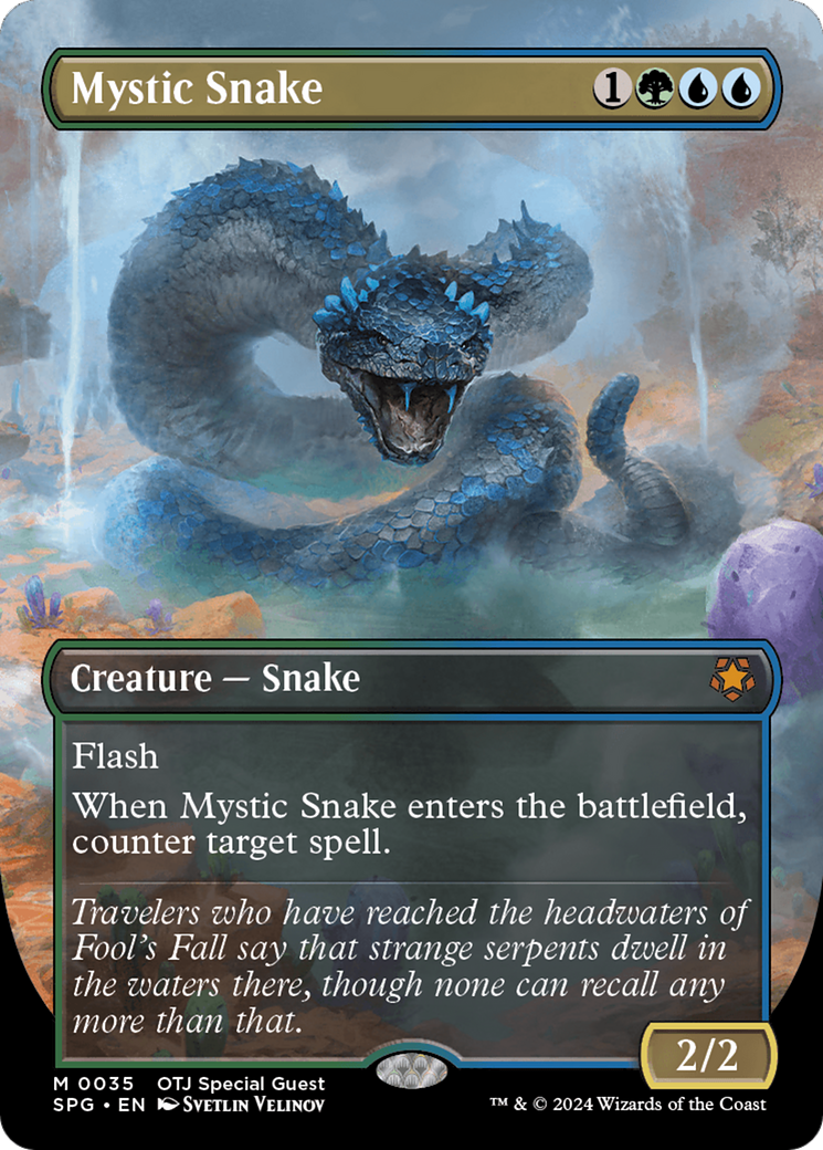 Serpent mystique (Sans bordure) [Invitée spéciale d'Hors-la-loi de Croisetonnerre]