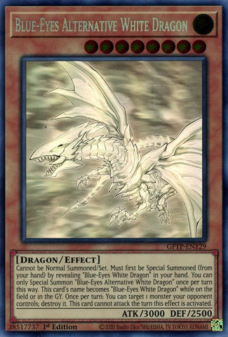 Dragon Blanc Alternatif aux Yeux Bleus [GFTP-FR129] Ghost Rare
