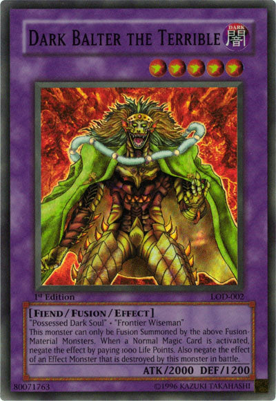 Balter Oscuro el Terrible [LOD-002] Súper Rara