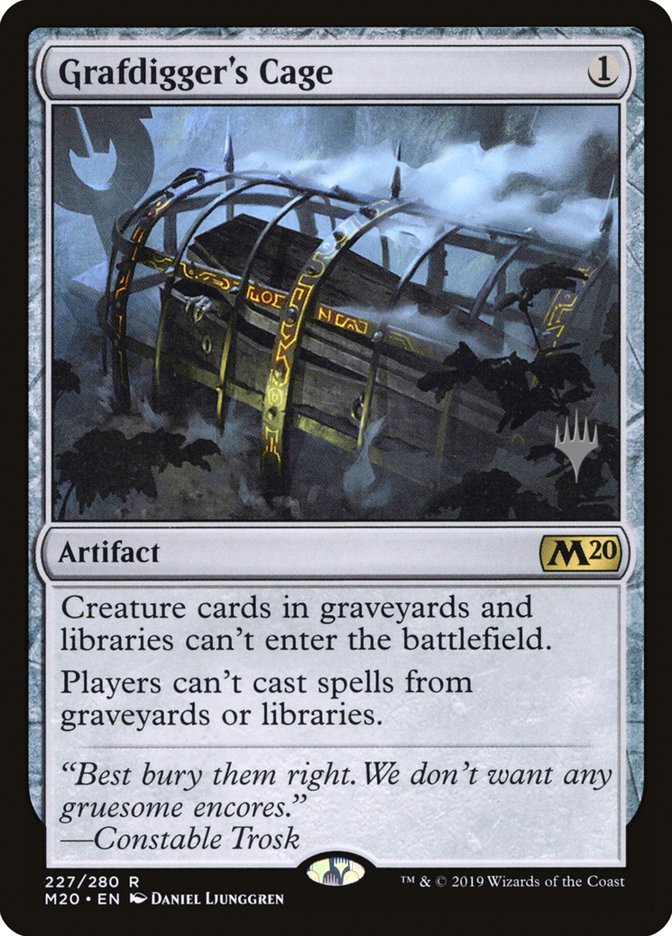 Cage de Fossoyeur (Pack promo) [Promos de l'édition de base 2020]