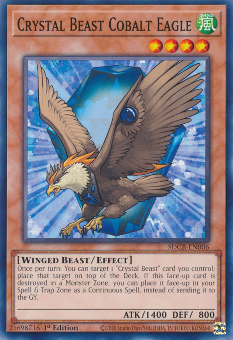 Bête Cristalline Aigle de Cobalt [SDCB-FR006] Commune