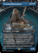 Mosasaurus à crête (Emblème) (Sans bordure) [Jetons Collection Jurassic World]