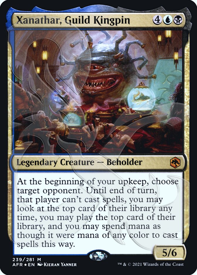 Xanathar, Caïd de guilde (Promo esperluette) [Dungeons & Dragons: Adventures in the Forgotten Realms Promos]