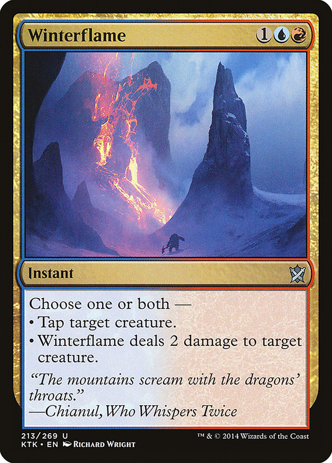 Llamarada Invernal [Khans of Tarkir]