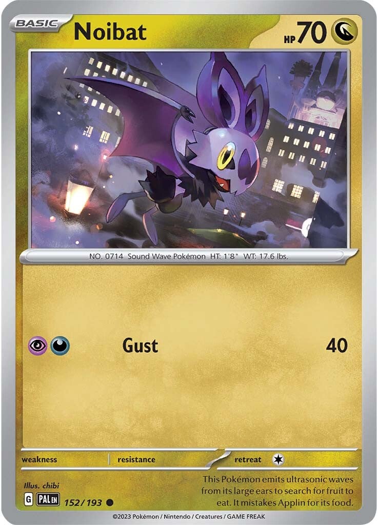Noibat (152/193) [Escarlata y Púrpura: Evolución en Paldea]