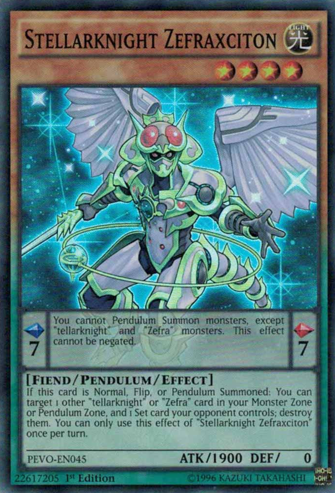 Stellarknight Zefraxciton [PEVO-FR045] Super Rare