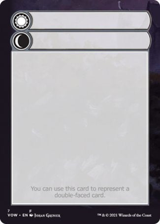 Carte d'aide (7/9) [Innistrad: Vœu de sang Jetons]