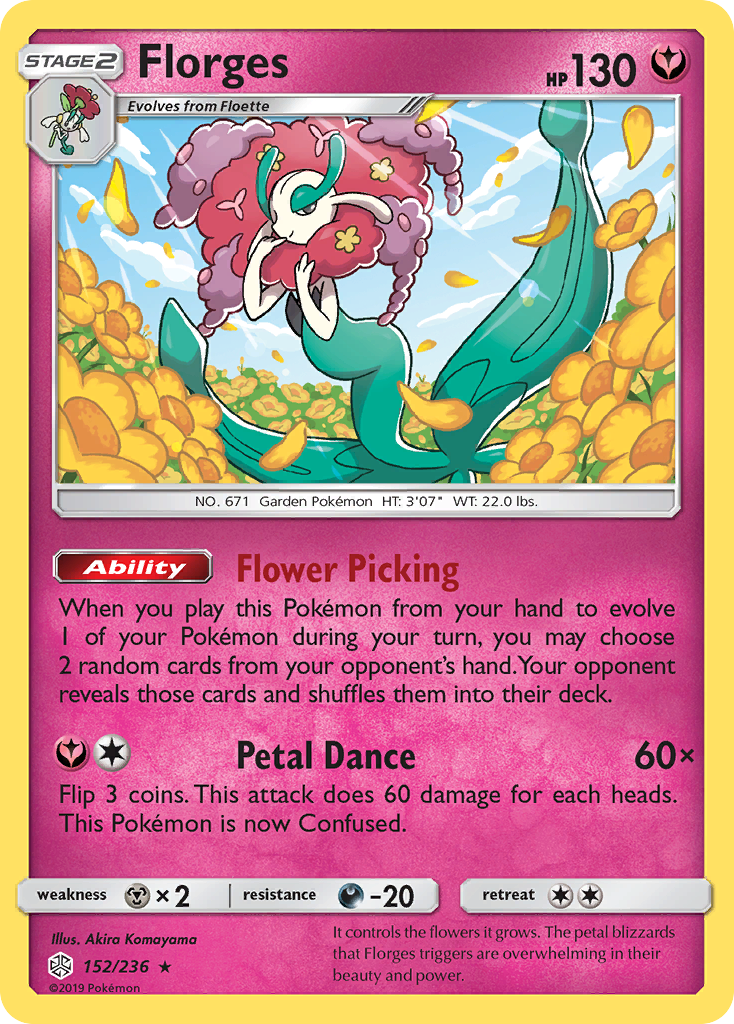 Florges (152/236) [Soleil et Lune : Éclipse Cosmique]