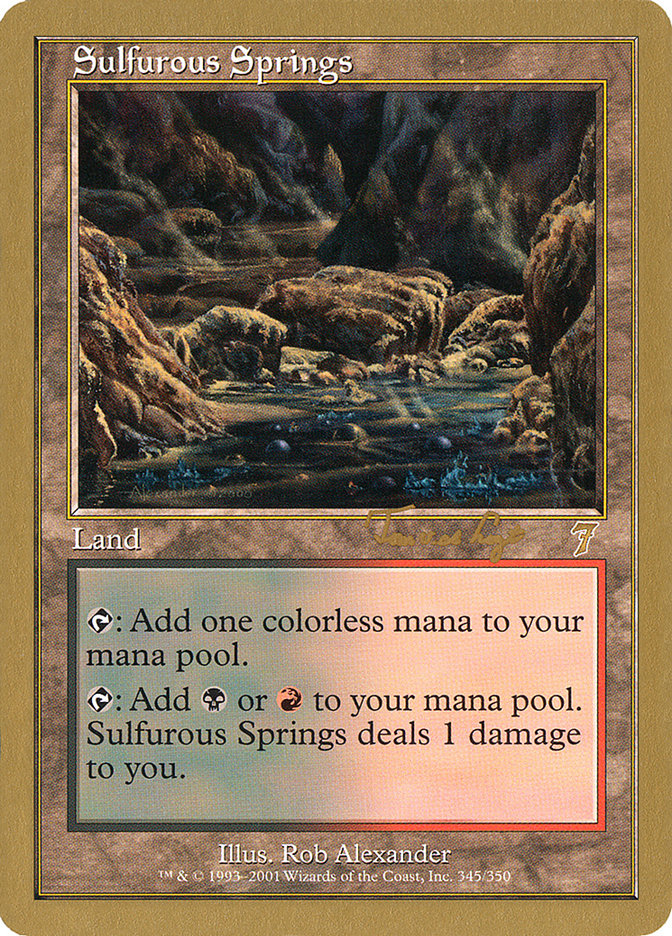 Sources sulfureuses (Tom van de Logt) [Decks des Championnats du Monde 2001]