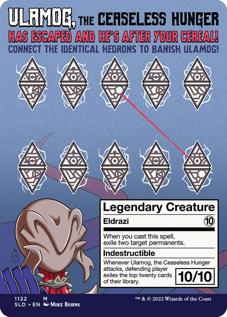 Ulamog, the Faim insatiable (Sans bordure) [Secret Lair Drop Series]