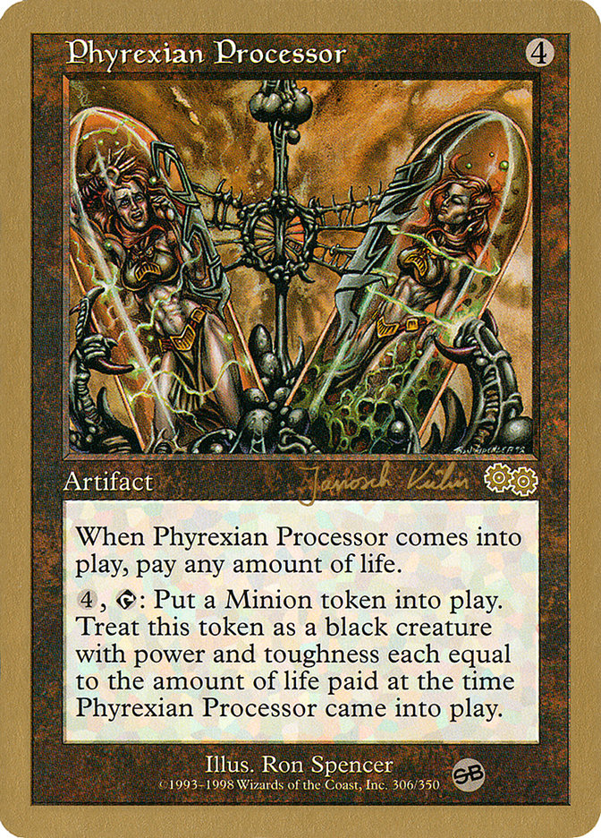 Processeur phyrexian (Janosch Kuhn) (AP) [Decks des Championnats du Monde 2000]