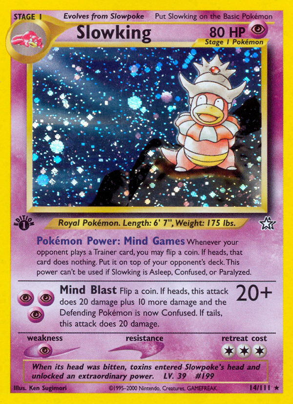 Slowking (14/111) [Neo Génesis 1ª Edición]