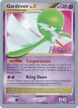Gardevoir LV.X (131/132) (Cerrojo Psíquico - Jason Klaczynski) [Campeonato Mundial 2008]