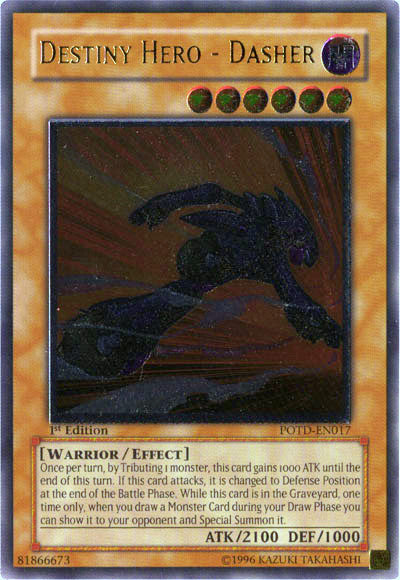 Destiny Hero - Dasher [POTD-FR017] Ultimate Rare