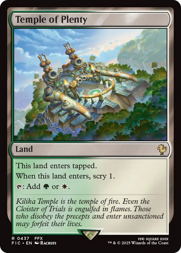 Temple d'Abondance [FINAL FANTASY Commander]