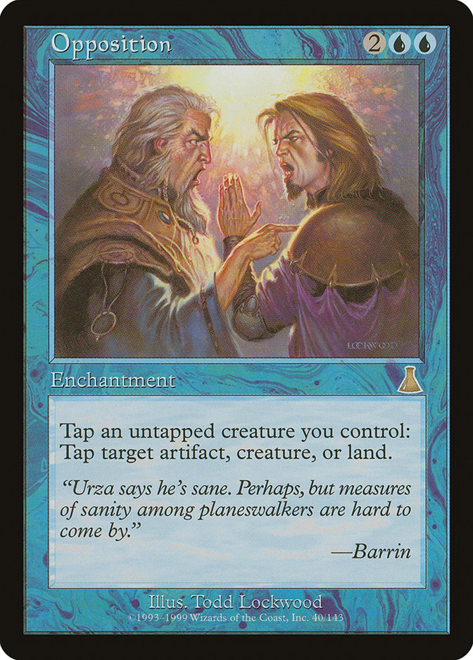 Opposition [Destinée d'Urza]