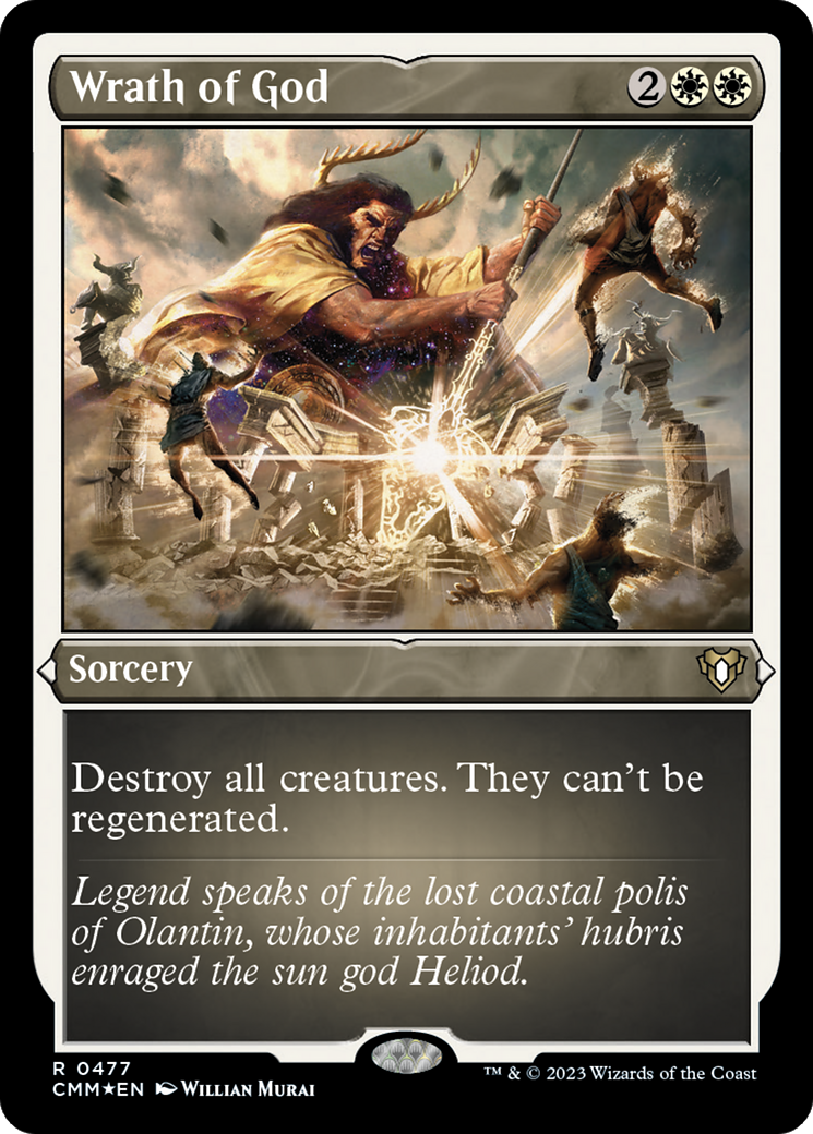 Colère de Dieu (Foil Etched) [Commander Masters]