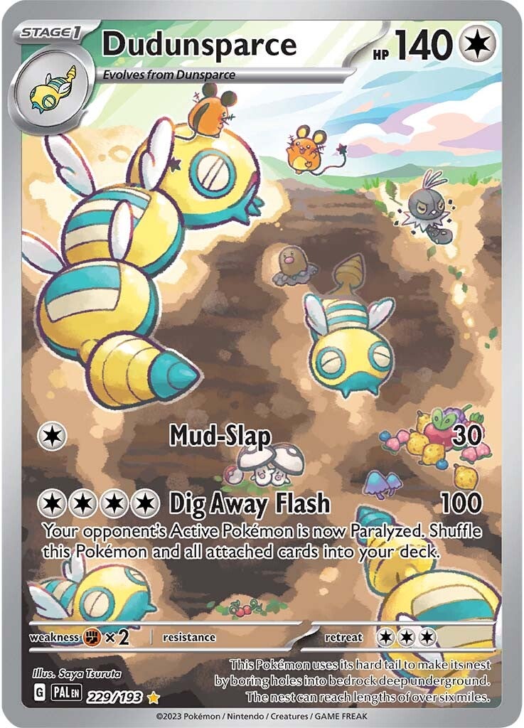 Dudunsparce (229/193) [Escarlata y Púrpura: Evolución en Paldea]