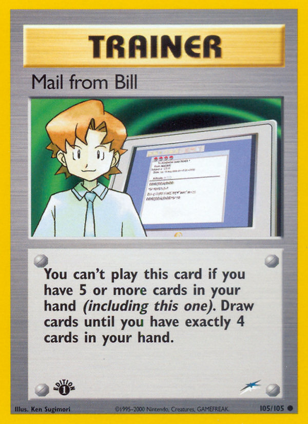 Correo de Bill (105/105) [Neo Destino 1ª Edición]