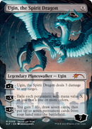 Ugin, the Dragon Spirit (Sans bordure) [Secret Lair Showdown]