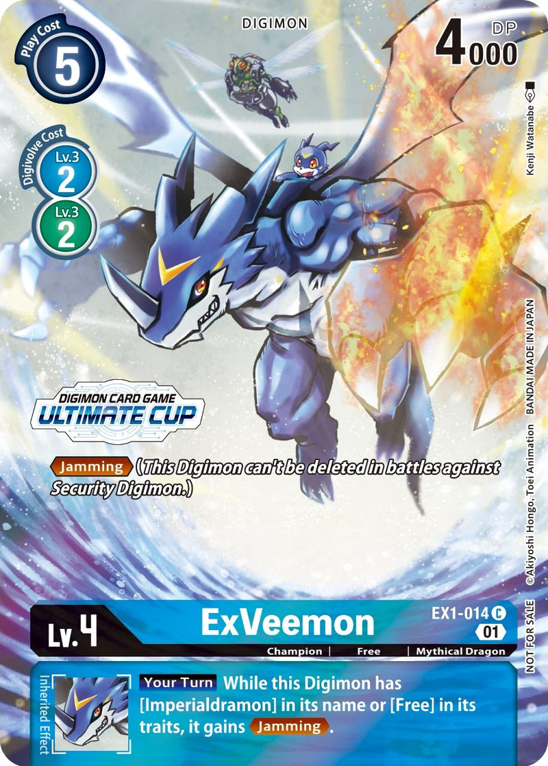 ExVeemon [EX1-014] (Copa Definitiva de Abril de 2022) [Promos de la Colección Clásica]
