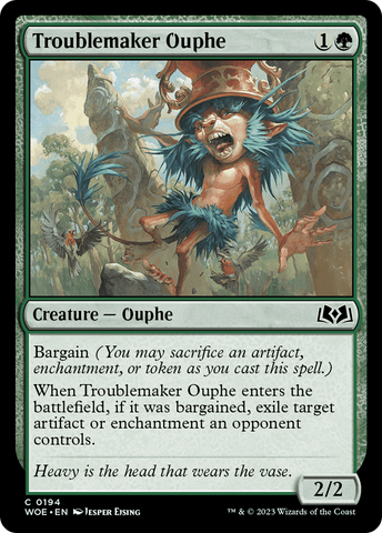 Ouphe problemático [Wilds of Eldraine]