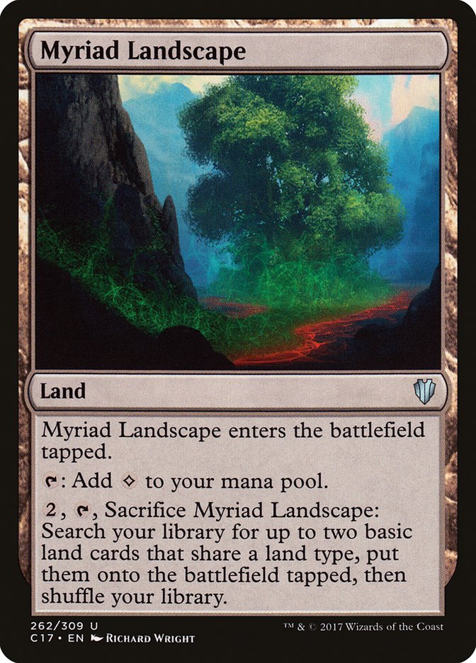 Paysage myriade [Commander 2017]