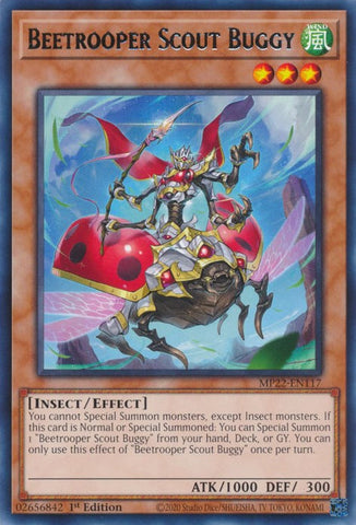Patrullero Escarabajo de Batalla Buggy [MP22-ES117] Rara