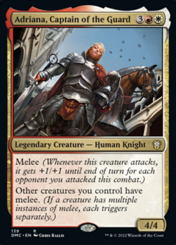 Adriana, capitaine de la Garde [Commander Dominaria Uni]