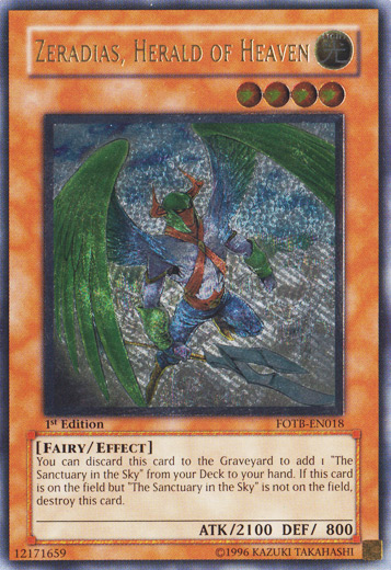 Zeradias, Héraut du Ciel [FOTB-FR018] Ultimate Rare