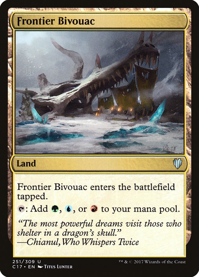 Bivouac frontalier [Commander 2017]
