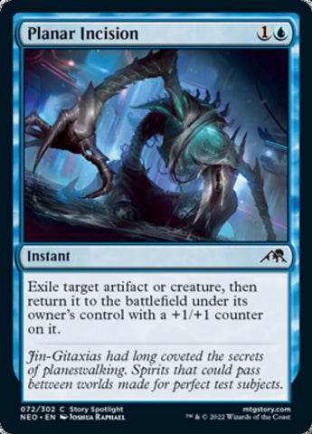 Incisión planar [Kamigawa: Dinastía de neón]