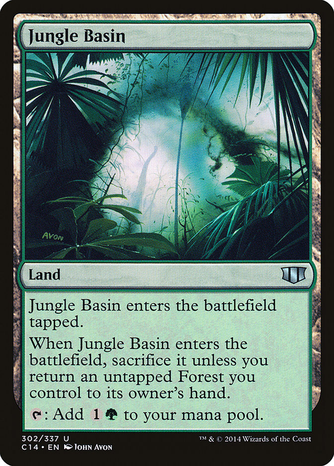 Bassin de jungle [Commander 2014]