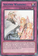 Advertencia Solemne (Azul) [DL18-ES019] Rara