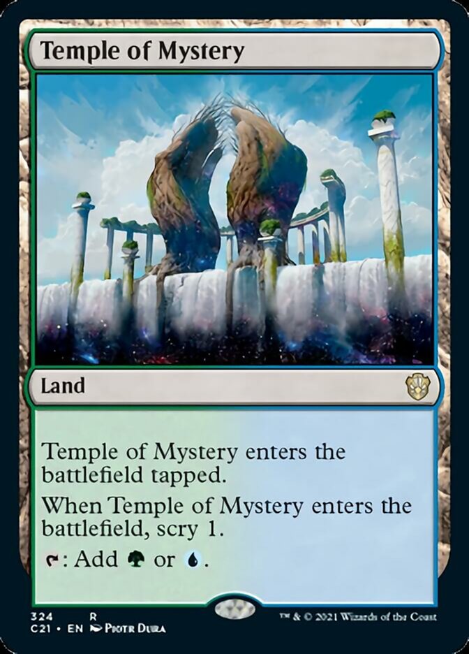 Temple de la mystification [Commander 2021]