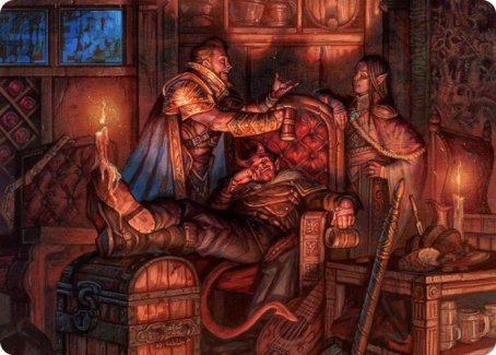 Carte d'art repos long [Dungeons & Dragons : Adventures in the Forgotten Realms Art Series]