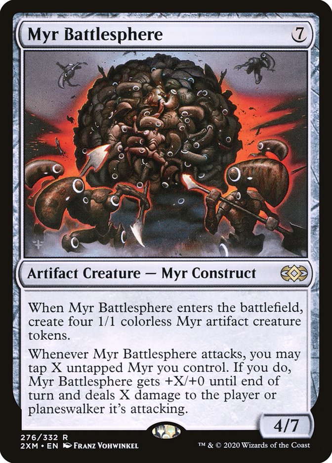Sphère de bataille myr [Double Masters]