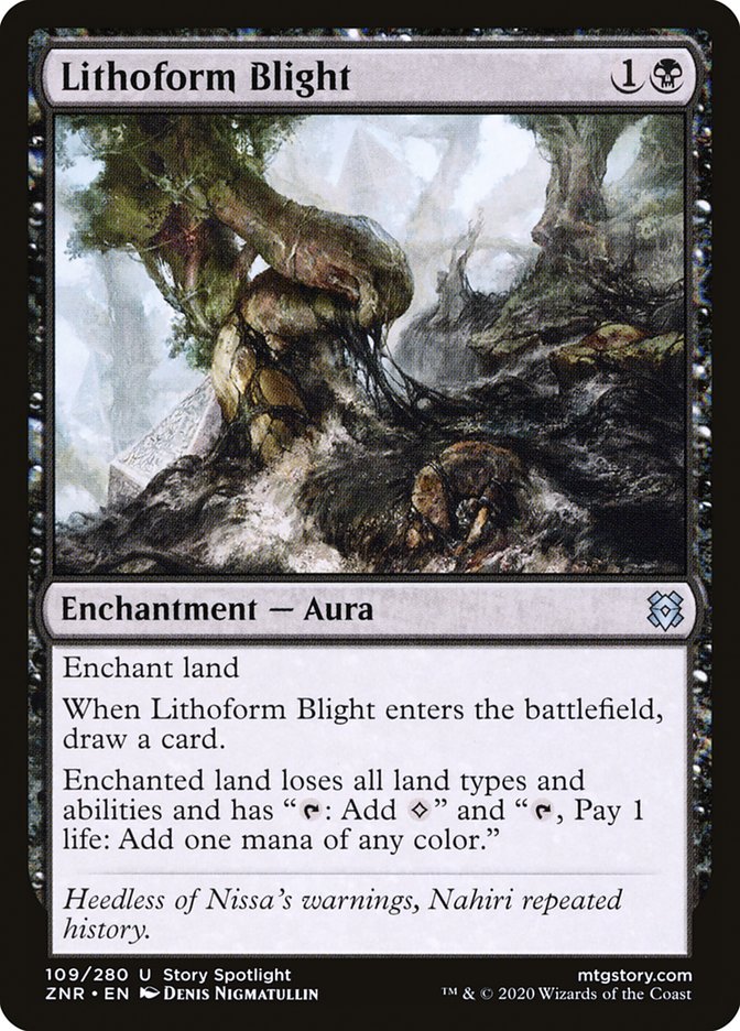 Fléau lithiforme [Zendikar Rising]
