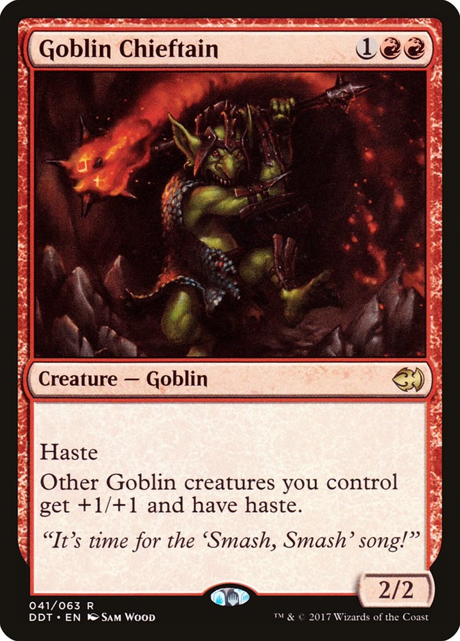 Chef de guerre gobelin [Duel Decks: Merfolk vs. Goblins]